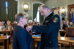 Straż Miejska, święto, Miszalski, Śmiałek, Ulman, odznaczenia, medale