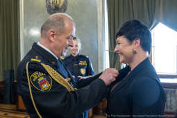 Straż Miejska, święto, Miszalski, Śmiałek, Ulman, odznaczenia, medale