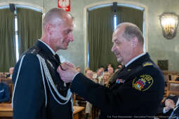 Straż Miejska, święto, Miszalski, Śmiałek, Ulman, odznaczenia, medale