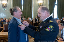 Straż Miejska, święto, Miszalski, Śmiałek, Ulman, odznaczenia, medale