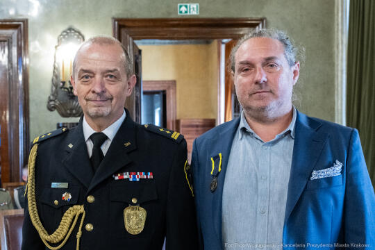 Straż Miejska, święto, Miszalski, Śmiałek, Ulman, odznaczenia, medale