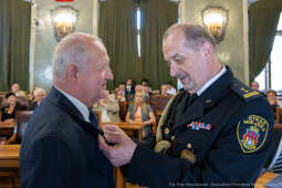 Straż Miejska, święto, Miszalski, Śmiałek, Ulman, odznaczenia, medale