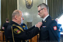 Straż Miejska, święto, Miszalski, Śmiałek, Ulman, odznaczenia, medale