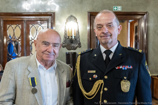 Straż Miejska, święto, Miszalski, Śmiałek, Ulman, odznaczenia, medale