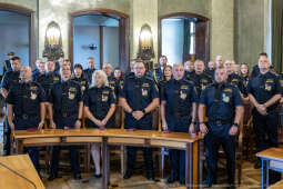 Straż Miejska, święto, Miszalski, Śmiałek, Ulman, odznaczenia, medale