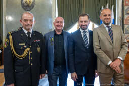 Straż Miejska, święto, Miszalski, Śmiałek, Ulman, odznaczenia, medale