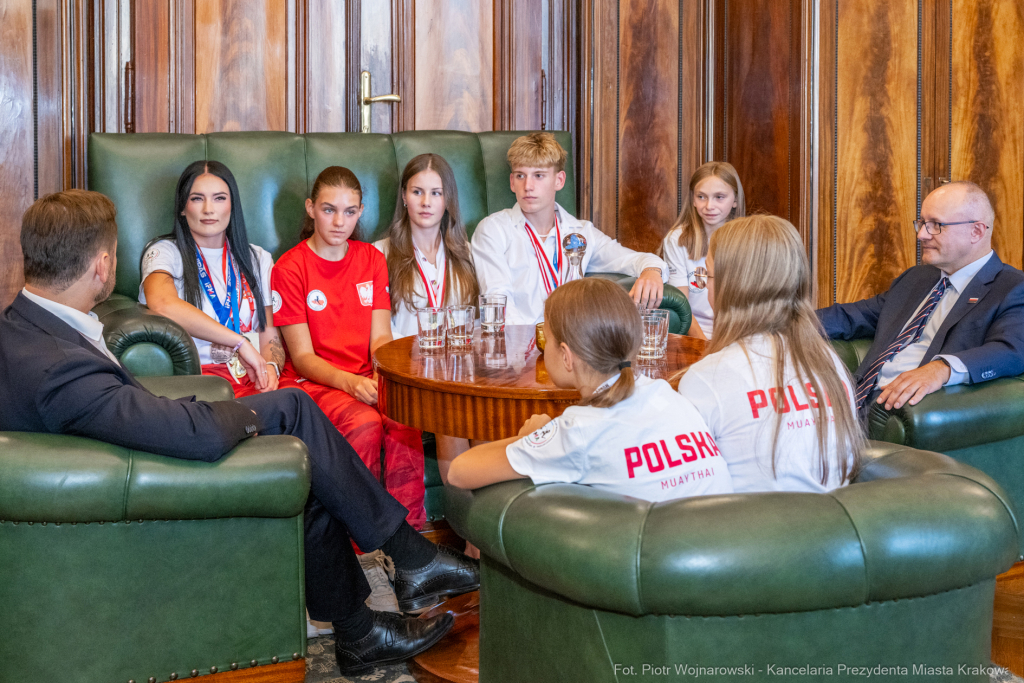 Miszalski, Hohenauer, Muay Thai, spoptkanie medaliści, Maximus  Autor: P. Wojnarowski