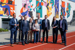 Miszalski, XXX, LO, Liceum Ogólnokształcące, nowy rok szkolny, Raś, Klaman, hala, Pasek