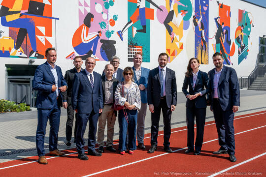 Miszalski, XXX, LO, Liceum Ogólnokształcące, nowy rok szkolny, Raś, Klaman, hala, Pasek