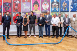 Miszalski, Plakat to nie papier, wystawa, Pałac Sztuki, TPSP, Witek, plakat