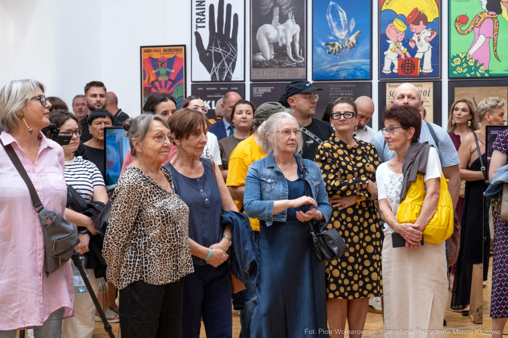 Miszalski, Plakat to nie papier, wystawa, Pałac Sztuki, TPSP, Witek, plakat 