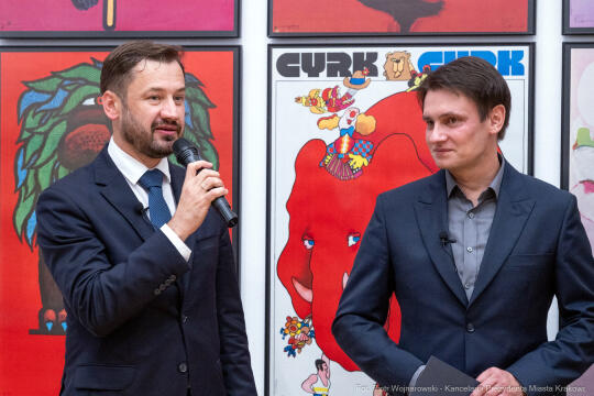 Miszalski, Plakat to nie papier, wystawa, Pałac Sztuki, TPSP, Witek, plakat