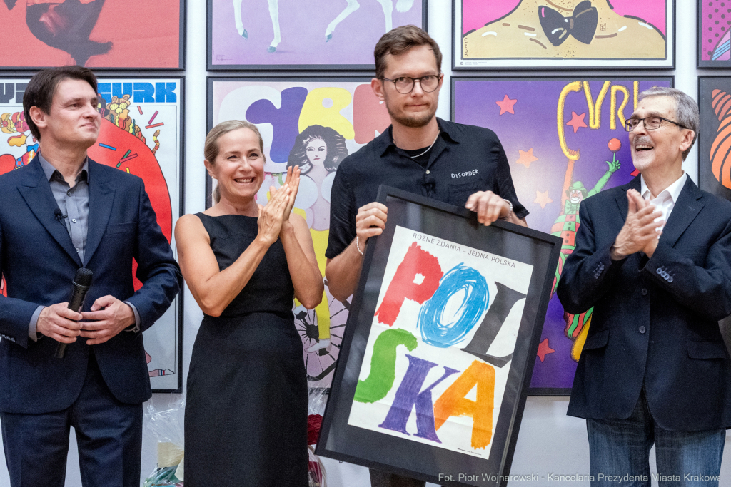 Miszalski, Plakat to nie papier, wystawa, Pałac Sztuki, TPSP, Witek, plakat 