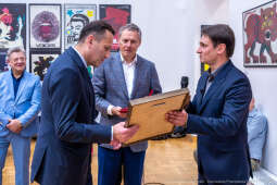 Miszalski, Plakat to nie papier, wystawa, Pałac Sztuki, TPSP, Witek, plakat