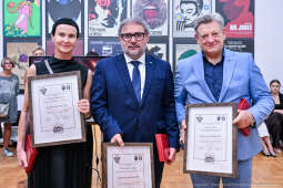 Miszalski, Plakat to nie papier, wystawa, Pałac Sztuki, TPSP, Witek, plakat