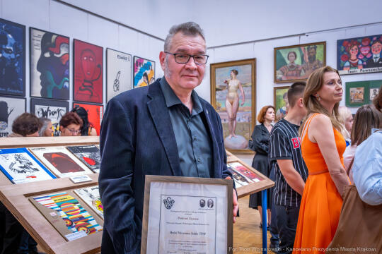 Miszalski, Plakat to nie papier, wystawa, Pałac Sztuki, TPSP, Witek, plakat