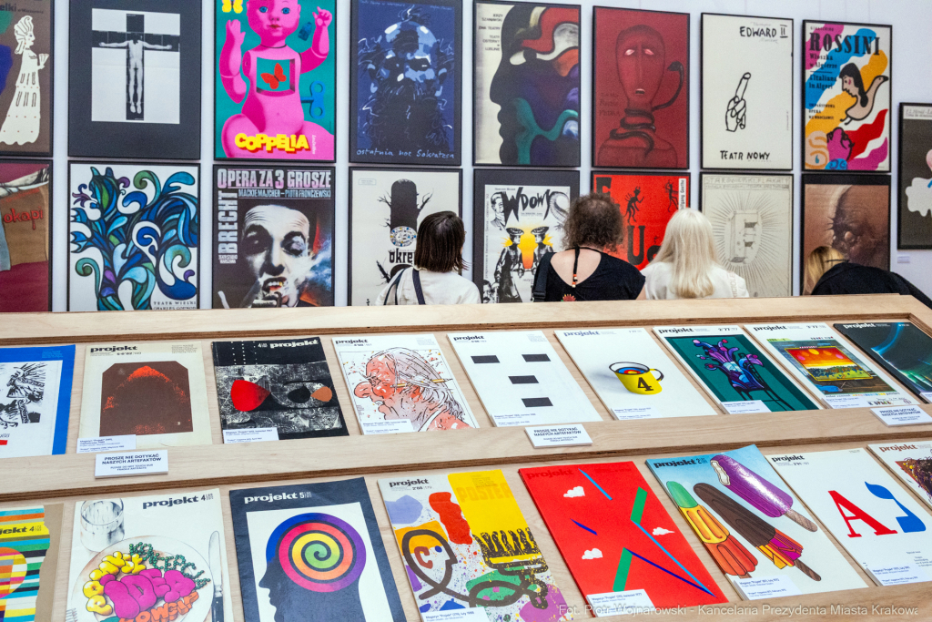 Miszalski, Plakat to nie papier, wystawa, Pałac Sztuki, TPSP, Witek, plakat 