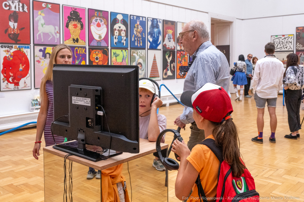 Miszalski, Plakat to nie papier, wystawa, Pałac Sztuki, TPSP, Witek, plakat 