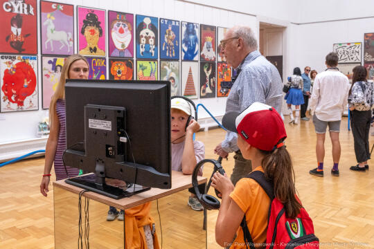 Miszalski, Plakat to nie papier, wystawa, Pałac Sztuki, TPSP, Witek, plakat