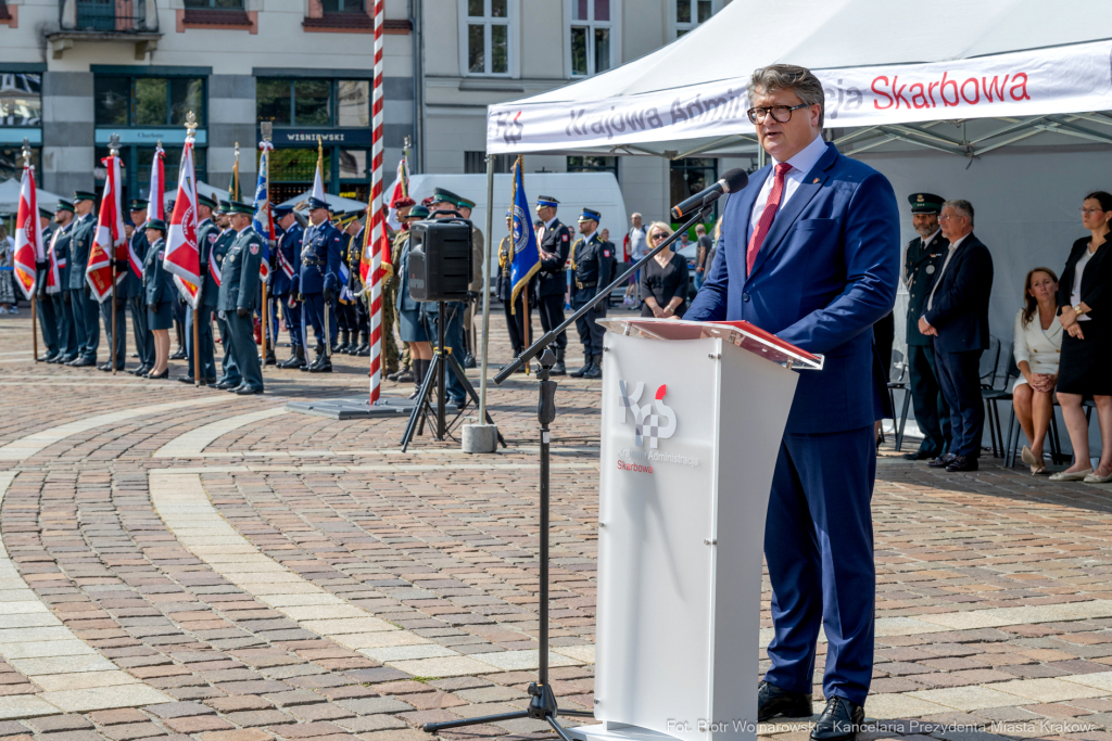 Miszalski, KAS, Krajowa Administracja Skarbowa, Święto, Plac Szczepański  Autor: P. Wojnarowski