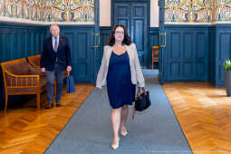 Miszalski, Gretchen McKeever Cureton, konsul, USA, spotkanie, zdjęcia