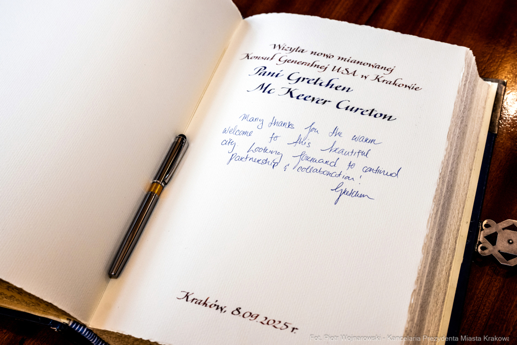 Miszalski, Gretchen McKeever Cureton, konsul, USA, spotkanie, zdjęcia  Autor: P. Wojnarowski