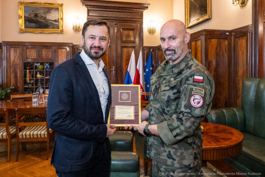 Miszalski, Bieniek, 6 BPD, spotkanie, zdjęcia