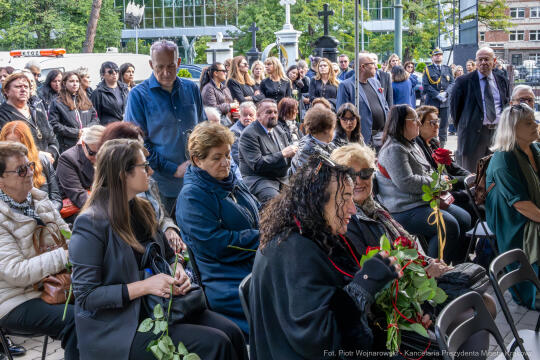 PW_575_008_fot. Piotr Wojnarowski.jpg-Pogrzeb Jadwigi Osuchowej na Cmentarzu Rakowickim