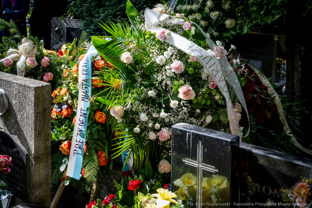 PW_575_032_fot. Piotr Wojnarowski.jpg-Pogrzeb Jadwigi Osuchowej na Cmentarzu Rakowickim  Autor: P. Wojnarowski