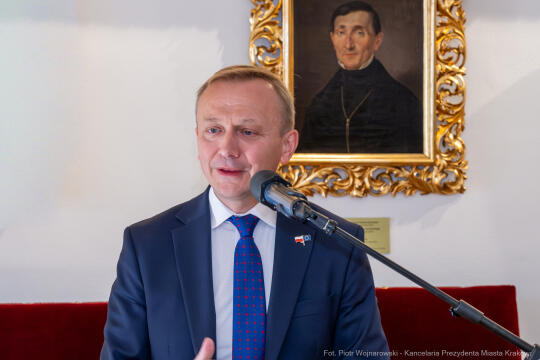 Miszalski, Serafin, komisarz, UE, spotkanie, Pałac Krzysztofory