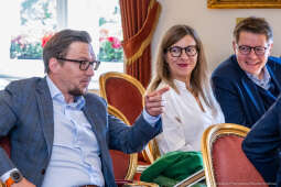 Miszalski, Serafin, komisarz, UE, spotkanie, Pałac Krzysztofory