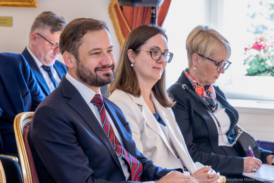 Miszalski, Serafin, komisarz, UE, spotkanie, Pałac Krzysztofory