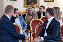 Miszalski, Serafin, komisarz, UE, spotkanie, Pałac Krzysztofory