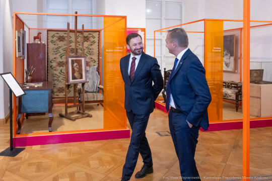 Miszalski, Serafin, komisarz, UE, spotkanie, Pałac Krzysztofory