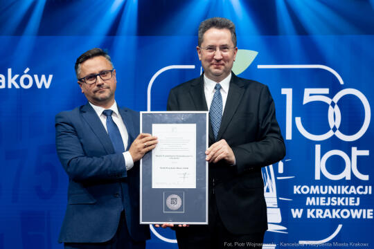 UMK_4477.jpg-Miszalski, MPK, jubileusz, 150 lat, Miejskie Przedsiębiorstwo Komunikacyjne, Kraków