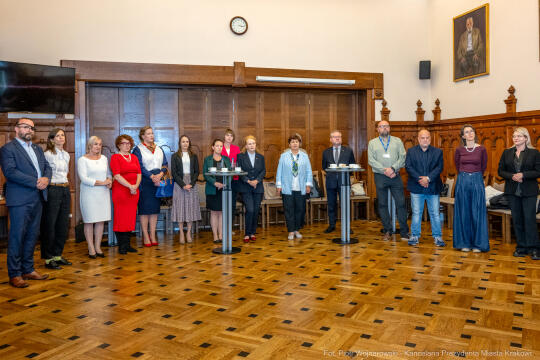 Miszalski, Klaman, Krakowska Rada Działalności Pożytku Publicznego, VI kadencja, podziękowania, 