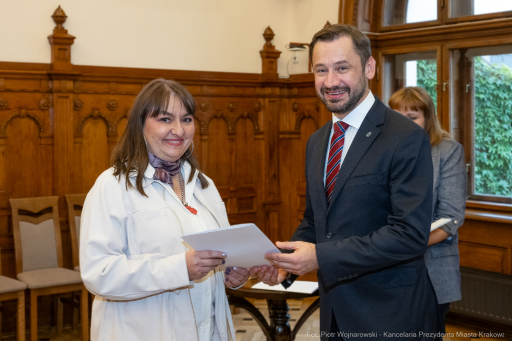 Miszalski, Klaman, Krakowska Rada Działalności Pożytku Publicznego, VI kadencja, podziękowania,   Autor: P. Wojnarowski