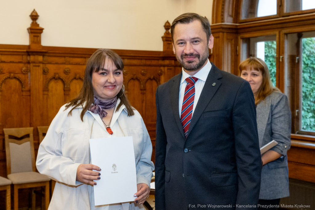 Miszalski, Klaman, Krakowska Rada Działalności Pożytku Publicznego, VI kadencja, podziękowania,   Autor: P. Wojnarowski