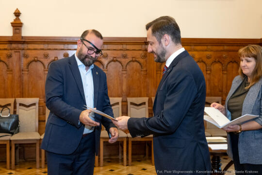 Miszalski, Klaman, Krakowska Rada Działalności Pożytku Publicznego, VI kadencja, podziękowania, 