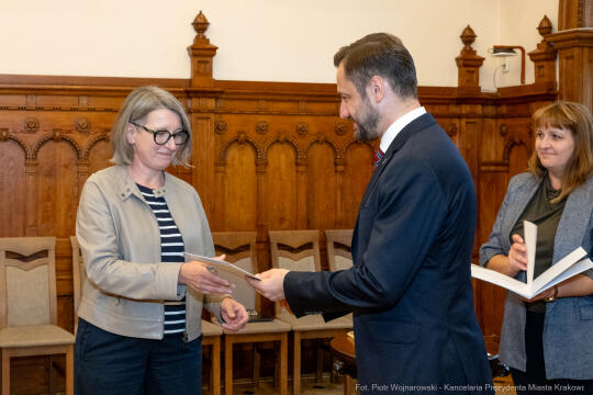 Miszalski, Klaman, Krakowska Rada Działalności Pożytku Publicznego, VI kadencja, podziękowania, 