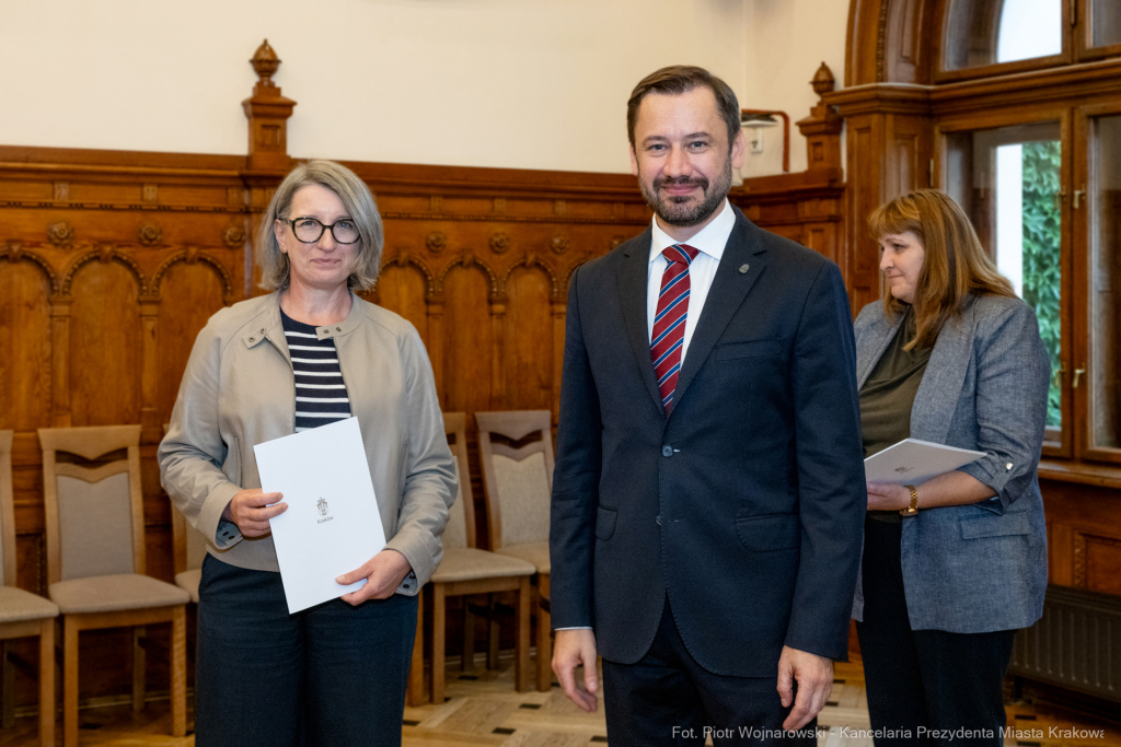 Miszalski, Klaman, Krakowska Rada Działalności Pożytku Publicznego, VI kadencja, podziękowania,   Autor: P. Wojnarowski