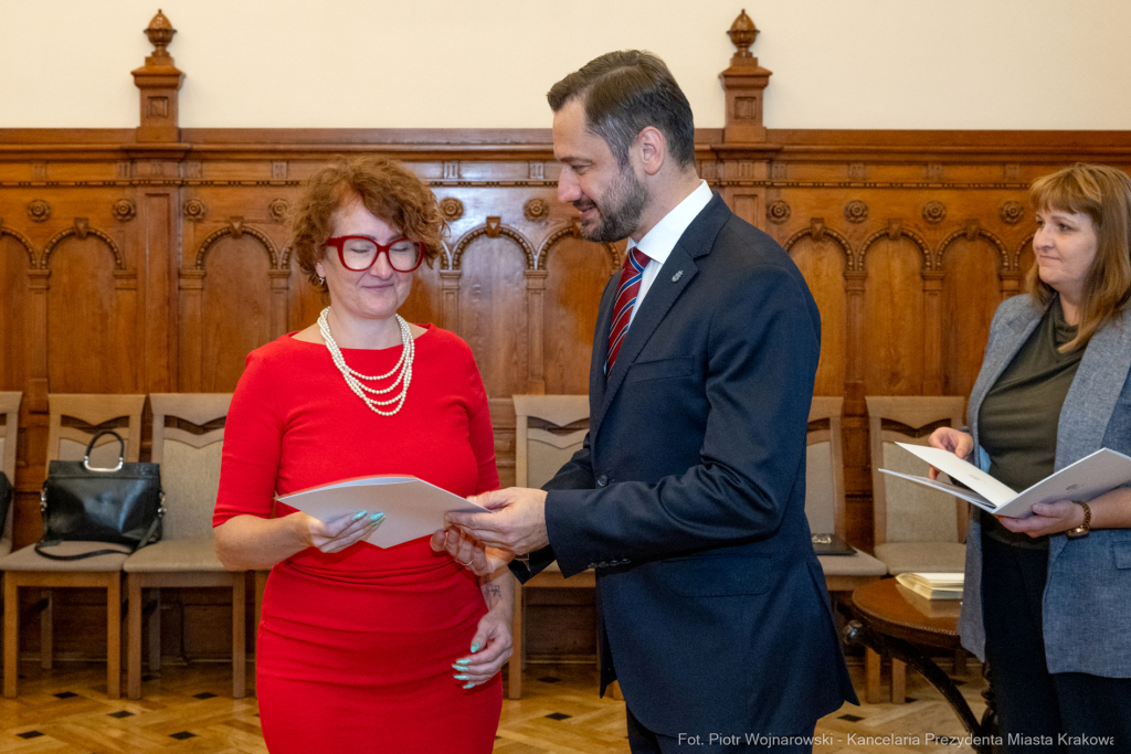 Miszalski, Klaman, Krakowska Rada Działalności Pożytku Publicznego, VI kadencja, podziękowania,   Autor: P. Wojnarowski