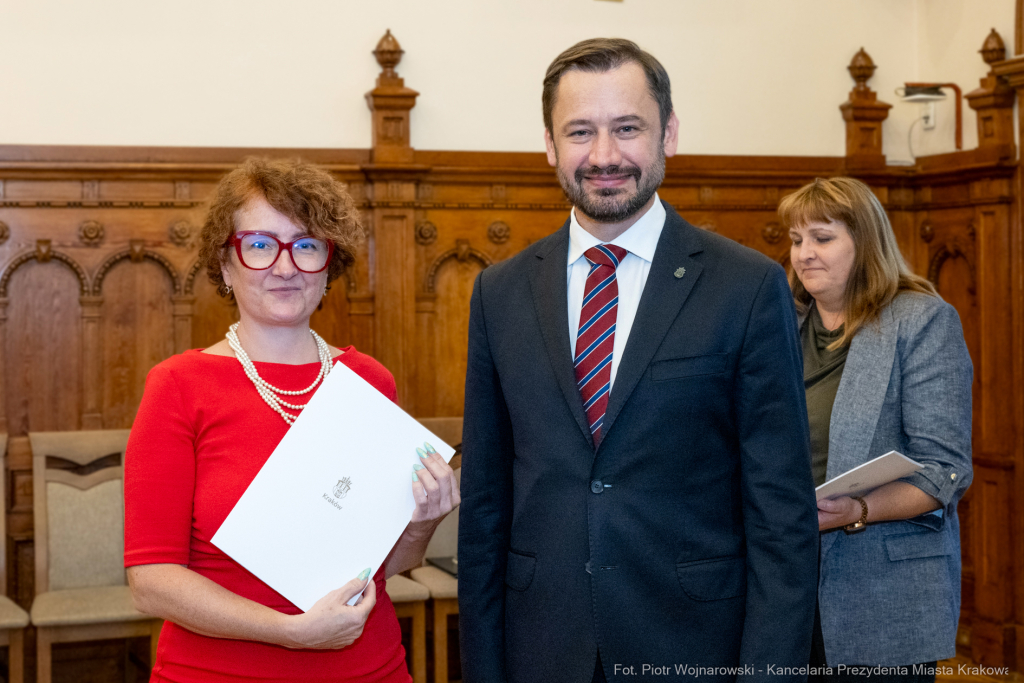 Miszalski, Klaman, Krakowska Rada Działalności Pożytku Publicznego, VI kadencja, podziękowania,   Autor: P. Wojnarowski