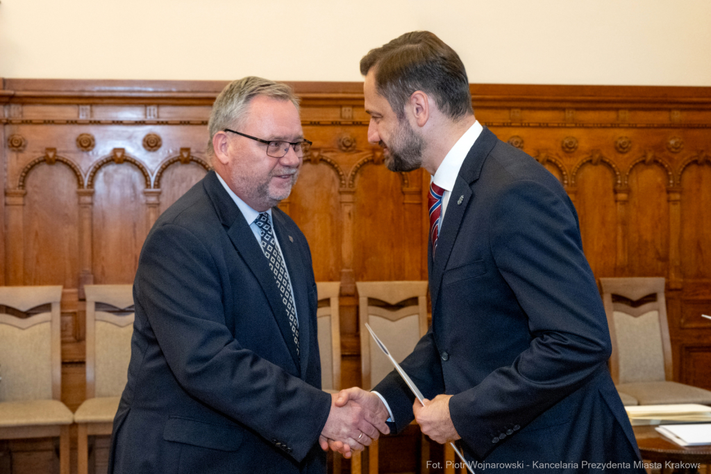 Miszalski, Klaman, Krakowska Rada Działalności Pożytku Publicznego, VI kadencja, podziękowania,   Autor: P. Wojnarowski