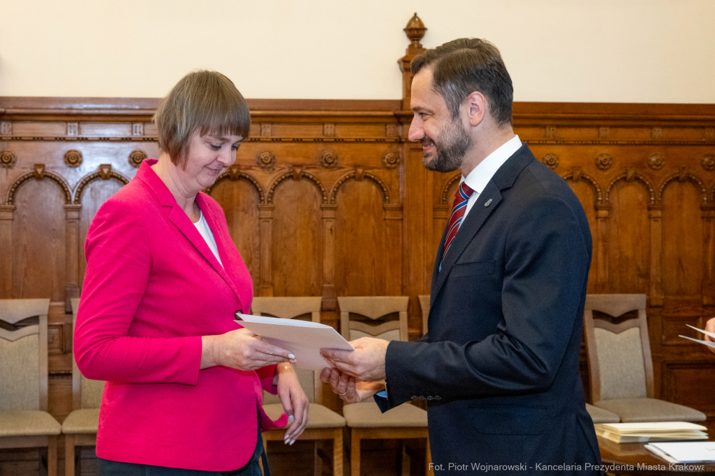 Miszalski, Klaman, Krakowska Rada Działalności Pożytku Publicznego, VI kadencja, podziękowania,   Autor: P. Wojnarowski