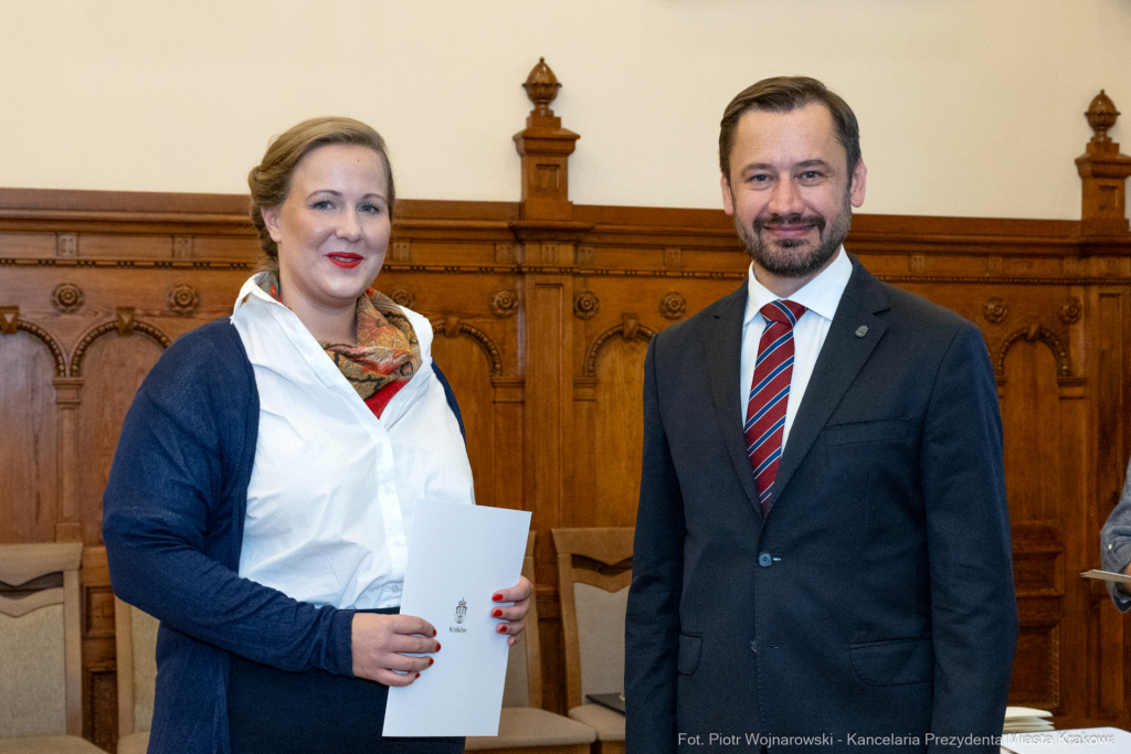 Miszalski, Klaman, Krakowska Rada Działalności Pożytku Publicznego, VI kadencja, podziękowania,   Autor: P. Wojnarowski