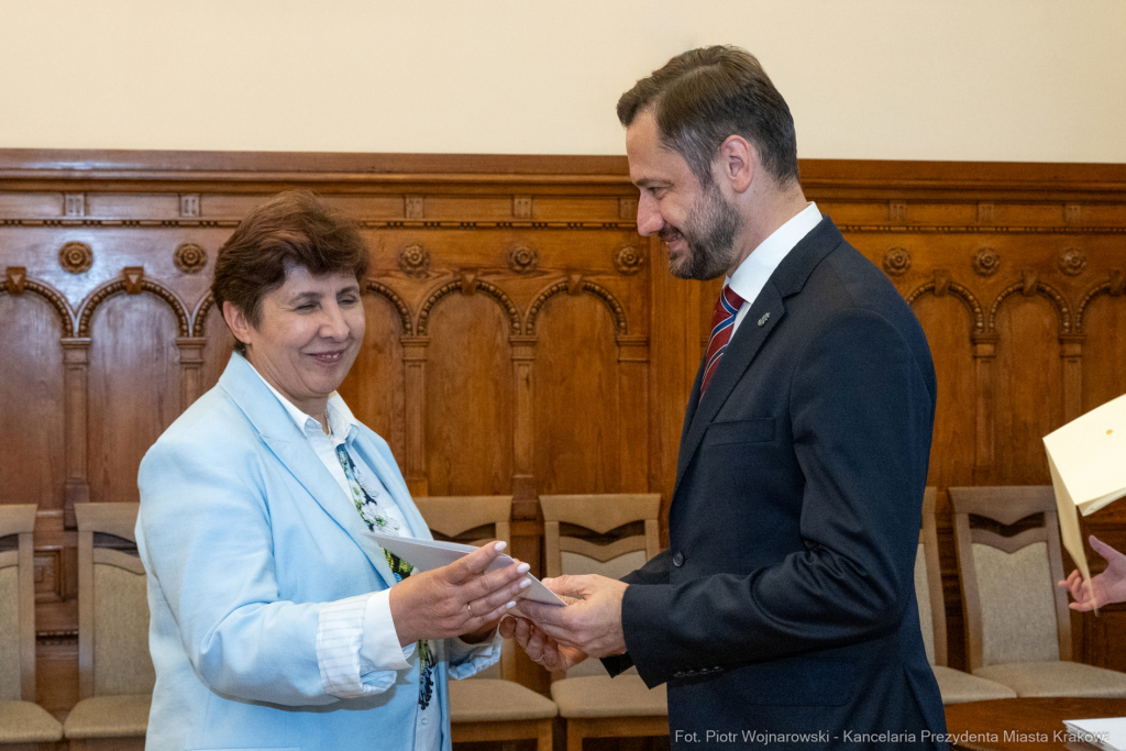 Miszalski, Klaman, Krakowska Rada Działalności Pożytku Publicznego, VI kadencja, podziękowania,   Autor: P. Wojnarowski