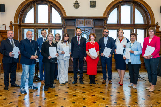 Miszalski, Klaman, Krakowska Rada Działalności Pożytku Publicznego, VI kadencja, podziękowania, 