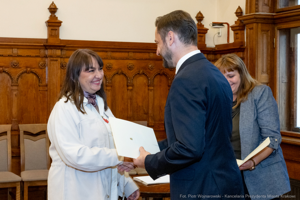 Miszalski, Klaman, Krakowska Rada Działalności Pożytku Publicznego, VI kadencja, podziękowania,   Autor: P. Wojnarowski