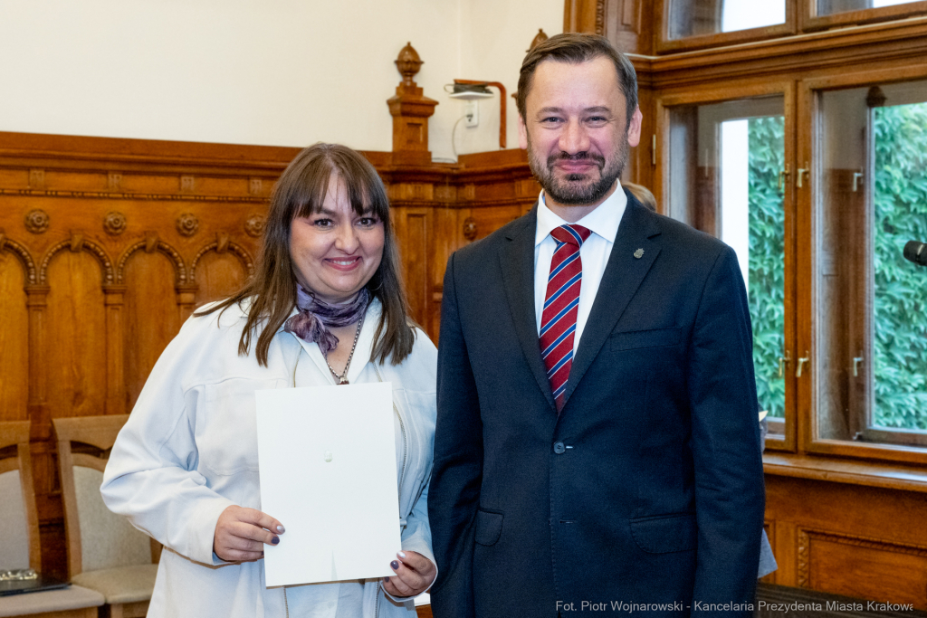 Miszalski, Klaman, Krakowska Rada Działalności Pożytku Publicznego, VI kadencja, podziękowania,   Autor: P. Wojnarowski